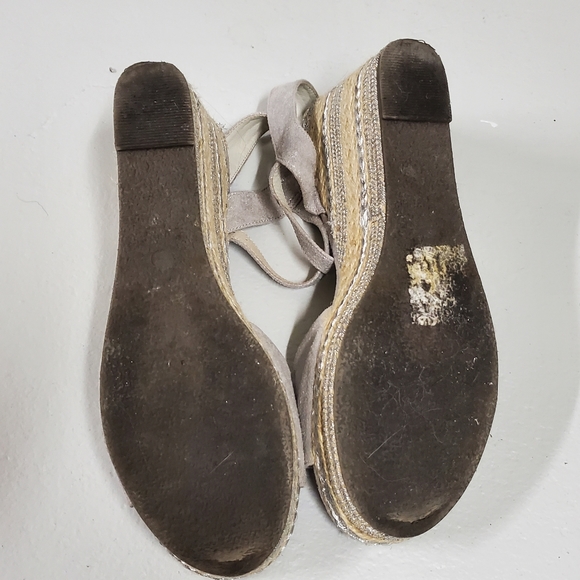 Silver Cork Sandals - Picture 2 of 11